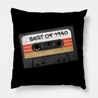 Best of 1940 music tape - Happy Birthday Pillow