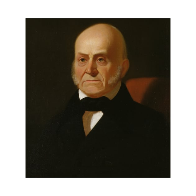 John Quincy Adams by George Caleb Bingham by Classic Art Stall