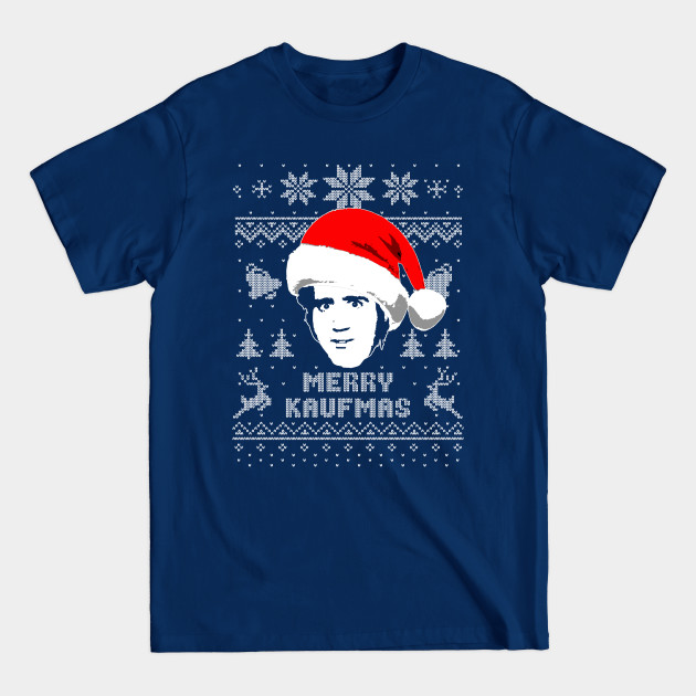 Discover Andy Kaufman Merry Kaufmas - Kaufman - T-Shirt