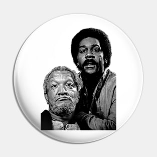 Sanford and Son - Classic 70s // Pencil Draw Style Pin