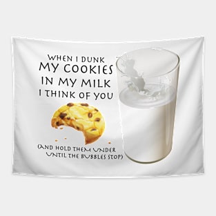 Milk and Cookies Tapestry