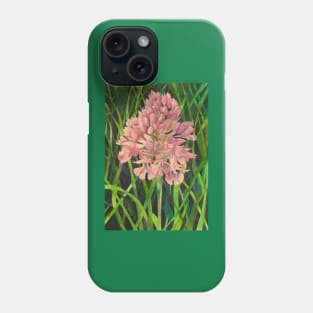 Wild orchids watercolour painting Phone Case