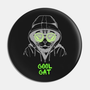 Cool Cat Pin