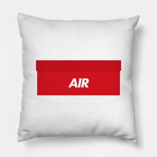 Hypebeast anime action figure with sneakers Throw Pillow by