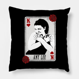Vintage Card Amy Lee Pillow