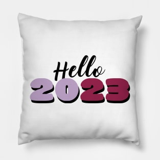 Hello 2023 Pillow