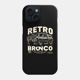 Retro Bronco Phone Case