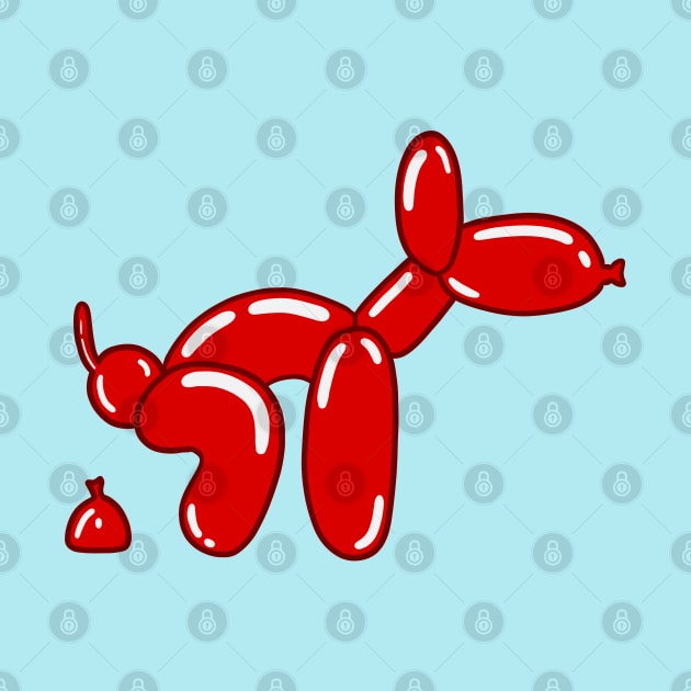 Balloon Dog Poop by taheldesigns