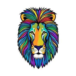 Rainbow Pride Lion T-Shirt