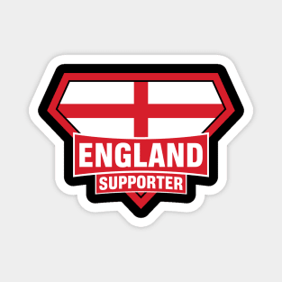 England Super Flag Supporter Magnet