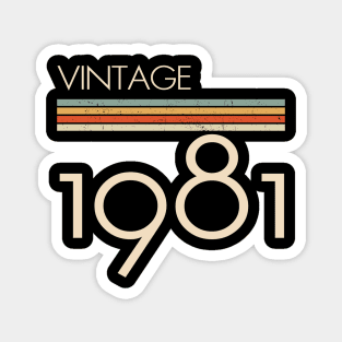 Vintage Classic 1981 Magnet