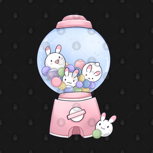 Bunny gumball machine by Candyleaf