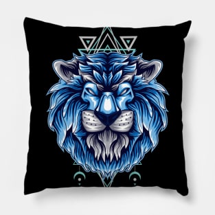 lion illustration Pillow