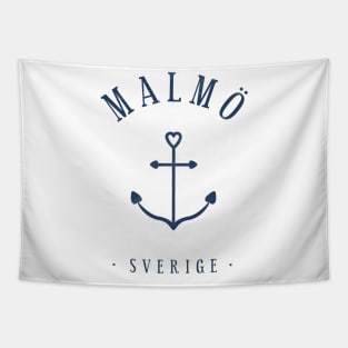 Swedish city Malmö Anchor Tapestry