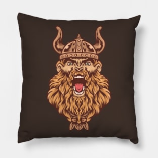 The Viking Warrior Pillow