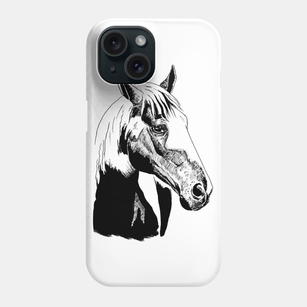 horse Phone Case by VicaVeresk