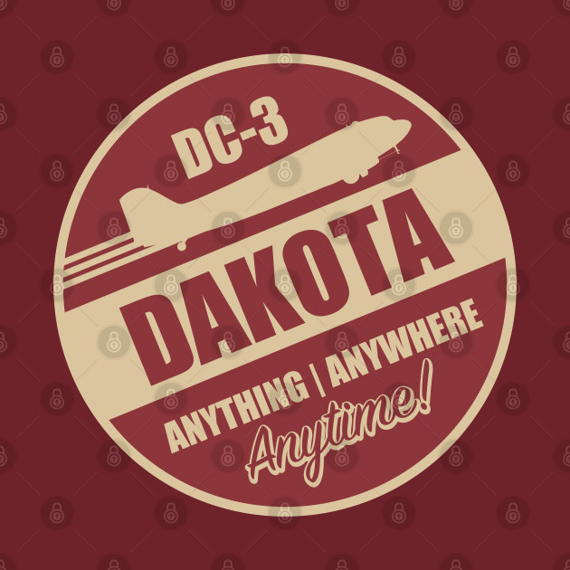 DC-3 Dakota (Front & Back logo) by TCP