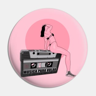 Musica para volar! Pin