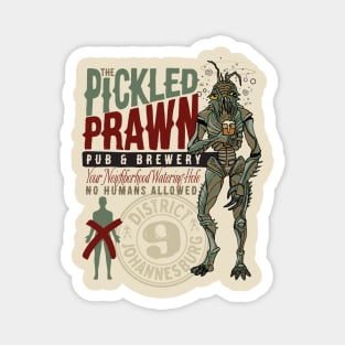 The Pickled Prawn Magnet