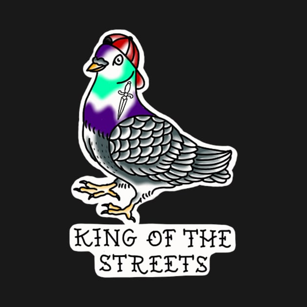 pigeon king of the streets by rafaelwolf