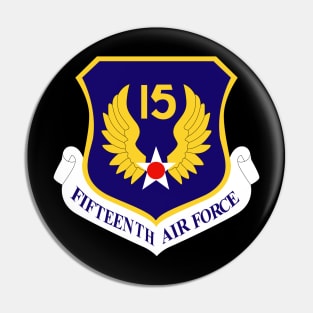 USAF - 15th Air Force Shield Pin