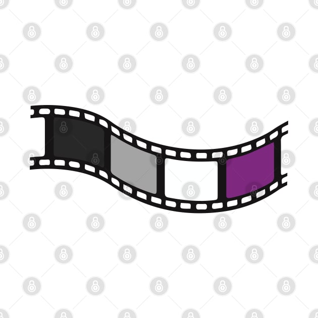 Film Strip - Asexual Pride by LaLunaWinters