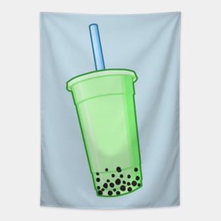 Matcha Bubble Tea Tapestry