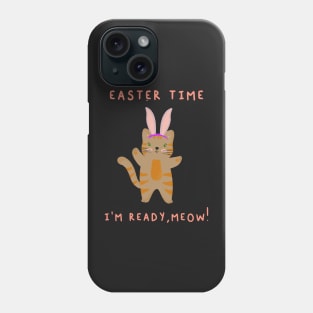 kitty bunny easter Phone Case