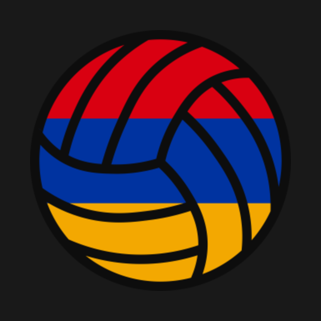 Armenian Volleyball - Armenia Volleyball - T-Shirt | TeePublic