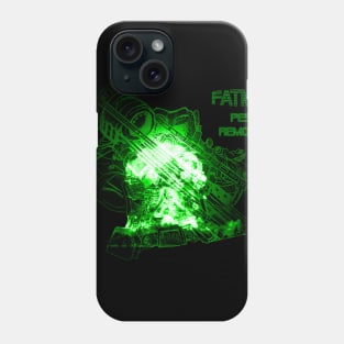 FATMAN PEST REMOVAL (Pip Boy Green) Phone Case