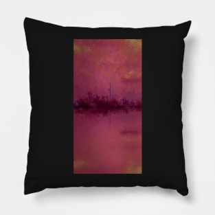 Toronto skyline Pillow