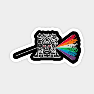 Dark Side of the Temple! Magnet