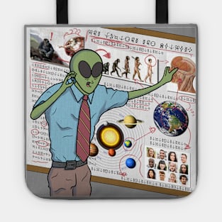 Alien, humans exist! Tote