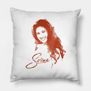 Selena Portrait Pillow