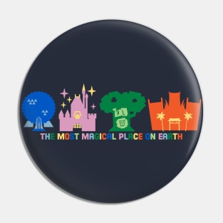 The Most Magical Place on Earth Pin