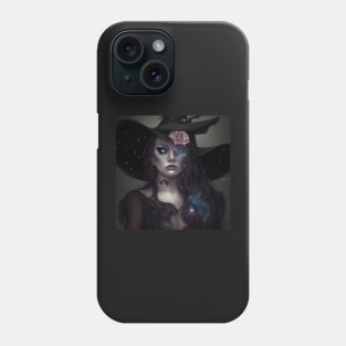 Women Wicca Art Witchy Artwork Beautiful Witch Girl 2 Phone Case