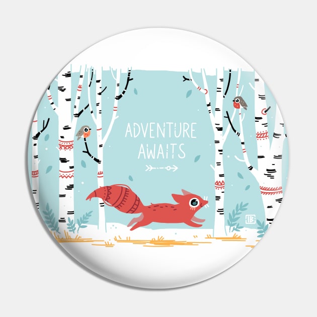 Adventure Awaits Pin by Freeminds