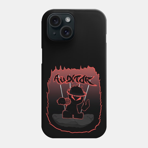 fnf mc AUDITOR graffiti Phone Case by Renovich