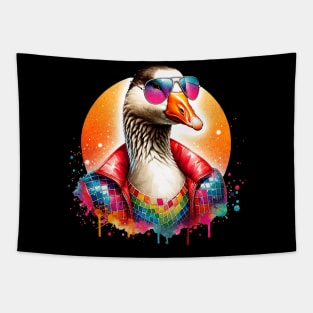 Disco Goose Tapestry