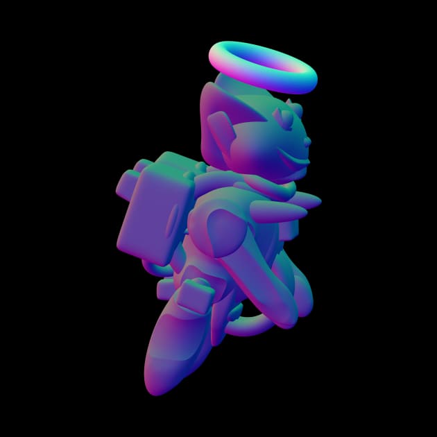 A space creature 3D by Arrazzan