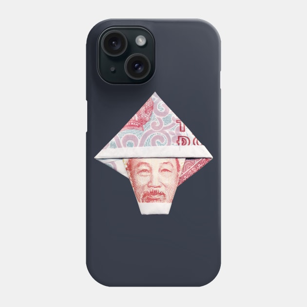 Ho Chi Minh / Money Origami Phone Case by yosuke