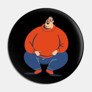 Fat Albert Family Values Pin