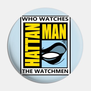 Manhattan Comic Pin