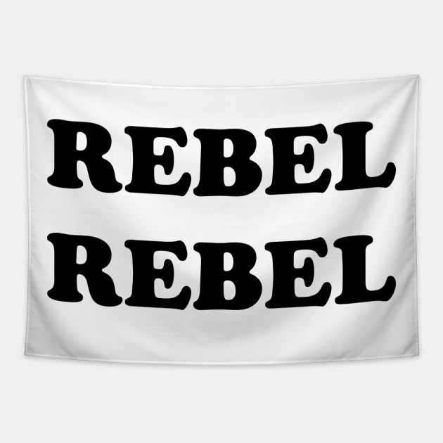 Rebel Rebel Tapestry by TheCosmicTradingPost