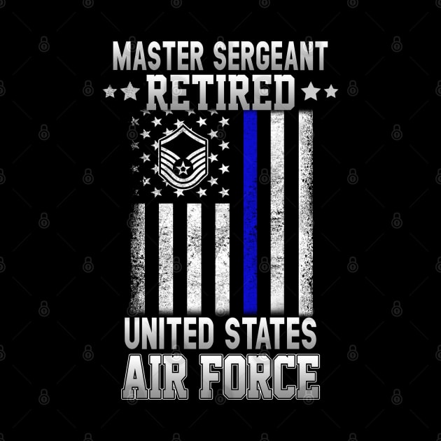 Master Sergeant Retired Air Force Military Retirement by Otis Patrick