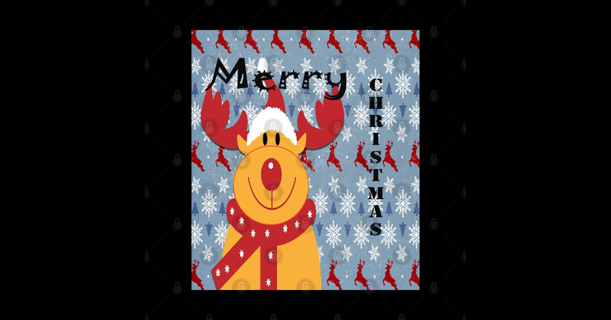 Merry Christmas, Rudolph, Snowflake, Reindeer Christmas Cards & other ...