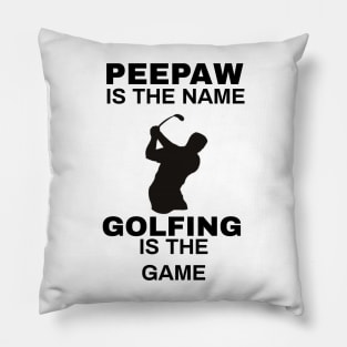 Golfing is the game Pillow