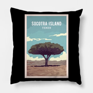 socotra island Pillow