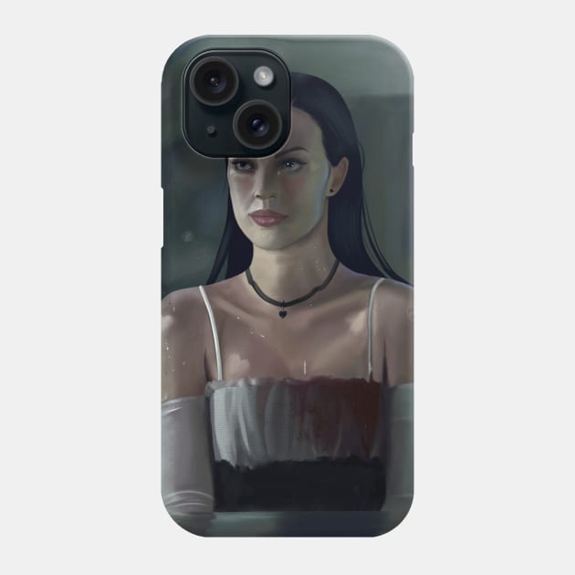 Jennifer’s Body Aqua Phone Case by thelamehuman