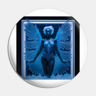 Ice Melanin Girl Pin